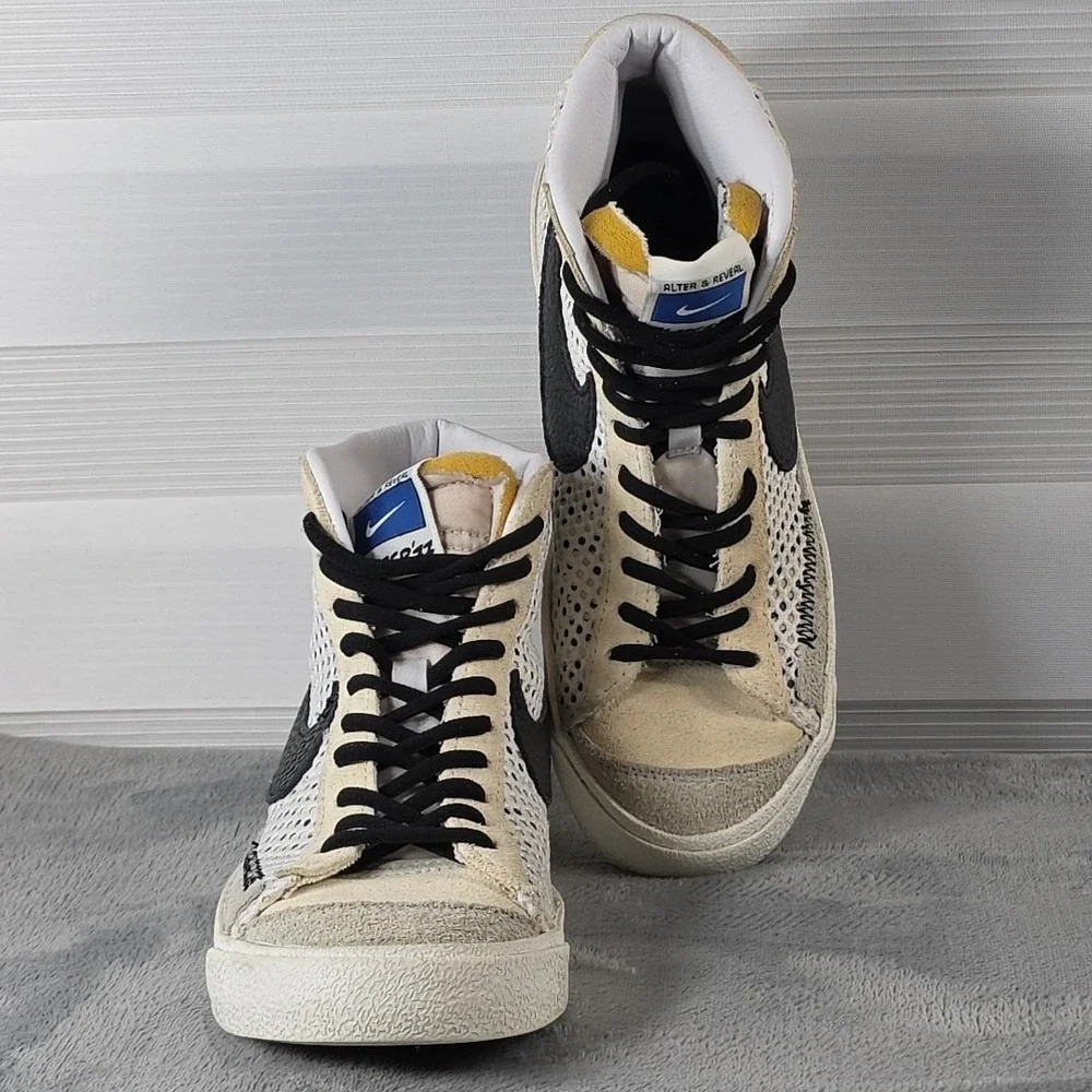 Nike Blazer Mid 77 US‎ 6Y Do7138-100 Alter And Reveal